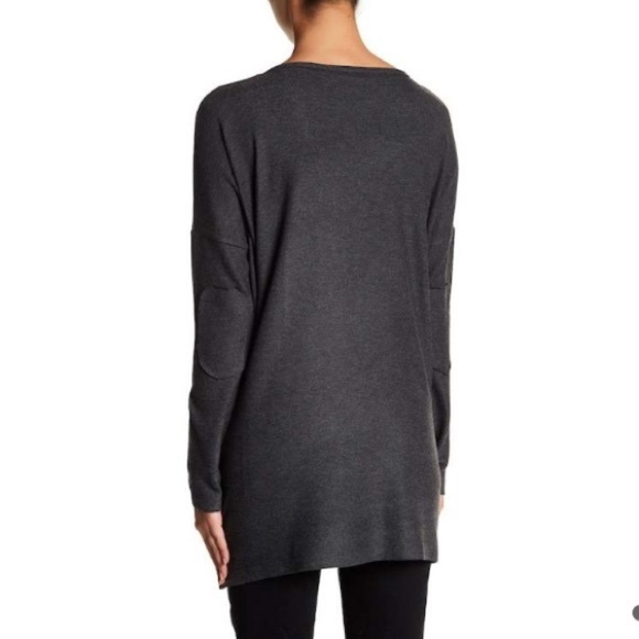 Go Couture Grey Polka Dot Sweater - Picture 2 of 3